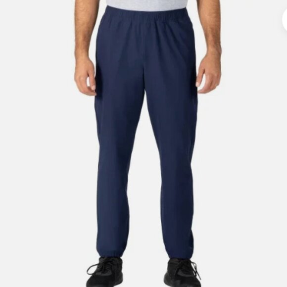 NEW Soybu Men's M Woven Jogger Track Pants  Navy - Picture 1 of 8